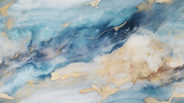abstract marble texture agate light blue, ai