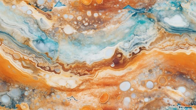 abstract marble texture agate gold orange, ai