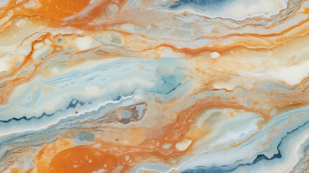 abstract marble texture agate gold orange, ai
