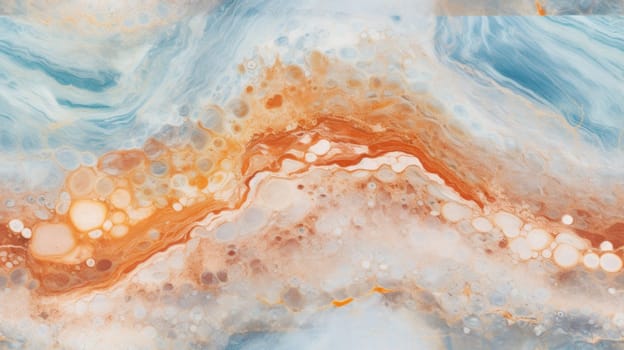 abstract marble texture agate gold orange, ai