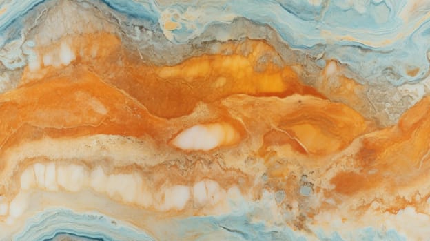 abstract marble texture agate gold orange, ai