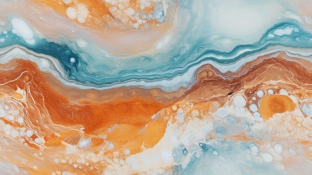 abstract marble texture agate gold orange, ai
