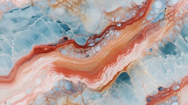 abstract marble texture agate red, ai