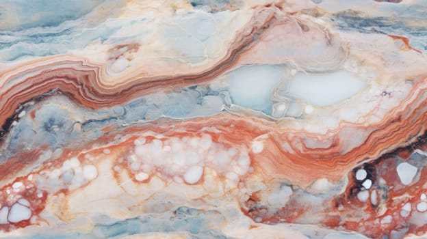 abstract marble texture agate red, ai