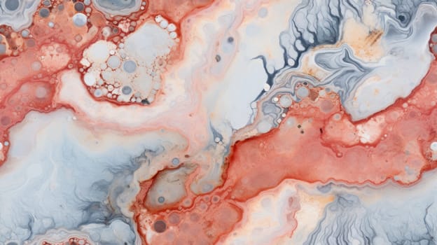 abstract marble texture agate red, ai