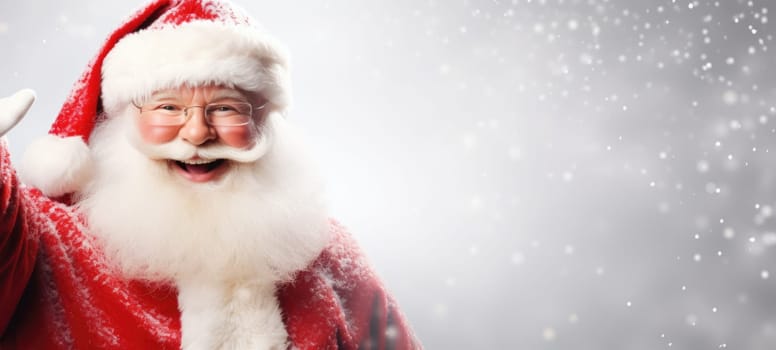 santa claus xmas christmas promoption sale copyspace banner, ai