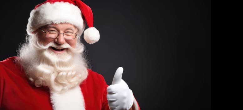 santa claus xmas christmas promoption sale copyspace banner, ai