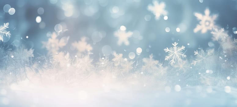 snow snowflakes cold winter frozen background texture, ai