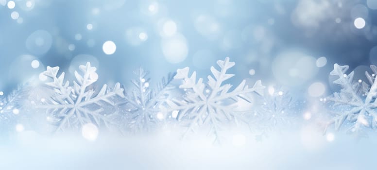 snow snowflakes cold winter frozen background texture, ai