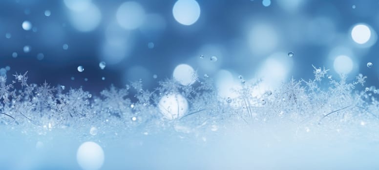 snow snowflakes cold winter frozen background texture, ai