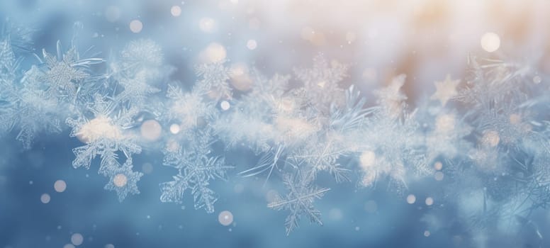snow snowflakes cold winter frozen background texture, ai