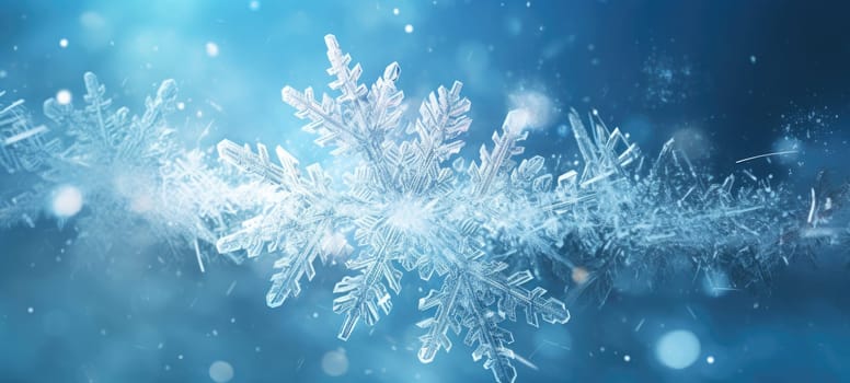 snow snowflakes cold winter frozen background texture, ai