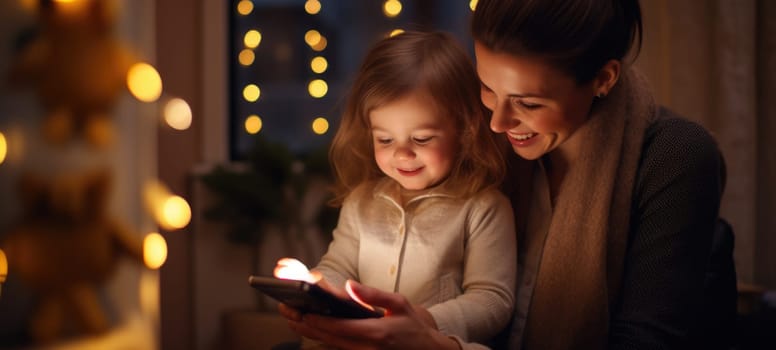 parenting smart phone happiness indoor