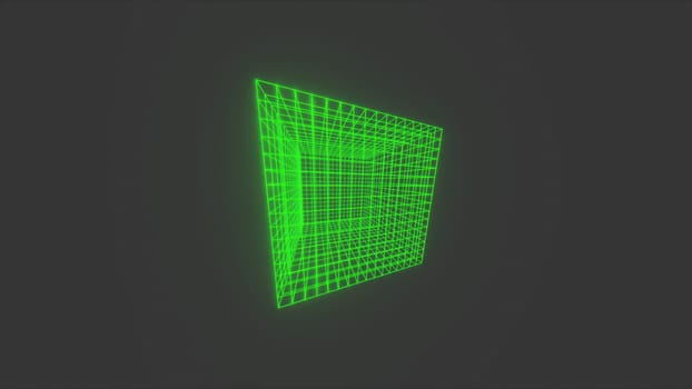 Green neon cube. Computer generated 3d render,Green neon cube. Computer generated 3d render