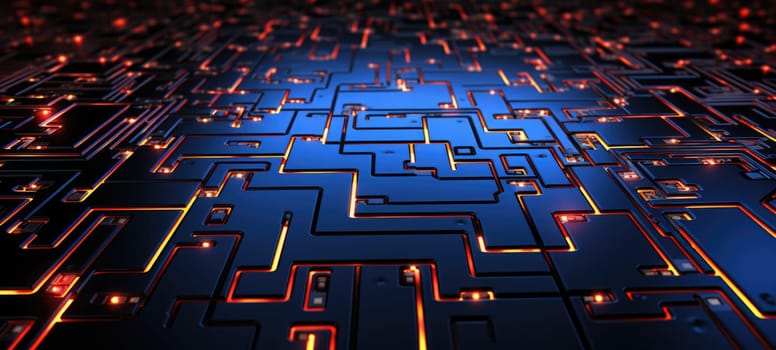 amoled, OLED tech circuit board chip electronics, ai