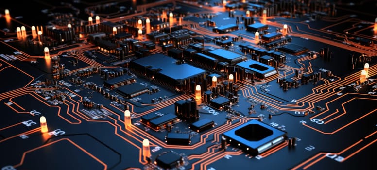 amoled, OLED tech circuit board chip electronics, ai