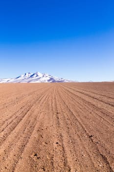 Bolivian mountains landscape,Bolivia.Andean plateau view