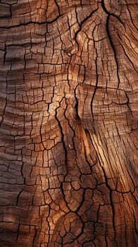 Strawberry brown, rough tree bark, conveying the timeless beauty of nature. Texture photography, bark background, very close up shot. Generative AI