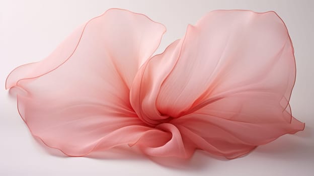 abstract background silky detail of the finest delicate flowing fabric.background or wallpaper. Generative AI