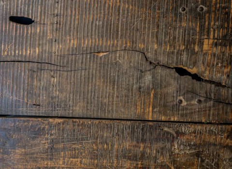 Wooden boards lying next to each other. A wood texture made of several wooden boards.