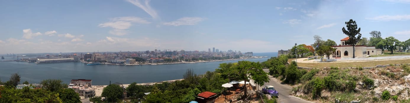 A panorama over the city of Havana, Cuba.