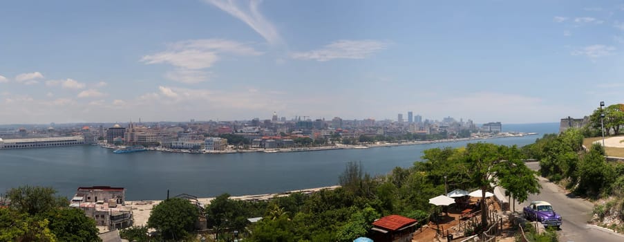 A panorama over the city of Havana, Cuba.