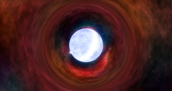 Most recent supernova in the Milky Way galaxy, the Kepler Supernova can be seen with the naked eye. In its center is a spinning neutron star.