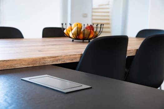 ior design and decoration of a functional, modern kitche
