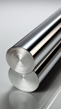 metal pipes .product warehouse at pipe production.