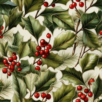 seamless pattern on a Christmas theme.