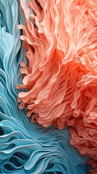 close-up Sea corals underwater. Colorful abstract natural pattern, texture, underwater background.