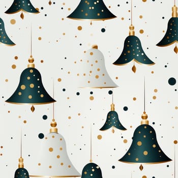 seamless pattern on a Christmas theme.