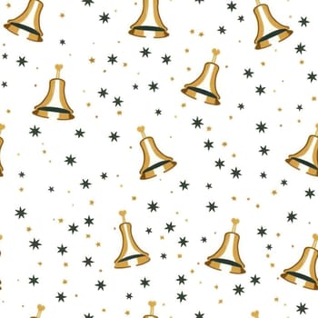 seamless pattern on a Christmas theme.