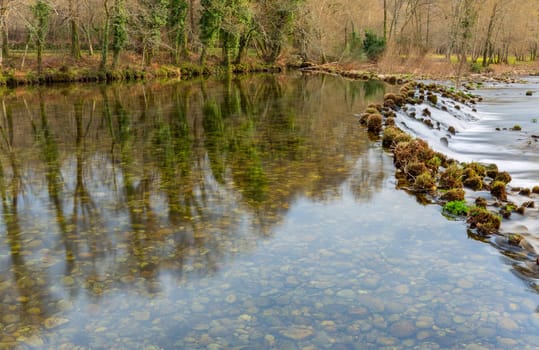 long exposure at the portuguese national park of Geres. Arcos de Valdevez, Portugal
