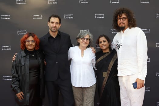 Ranjitha Rajeevan,Fabian Driehorst,Isabel Herguera,Nausheen Javeed, Diego Herguera, FFHH 2023: SULTANA’S DREAM at CinemaXX Hamburg