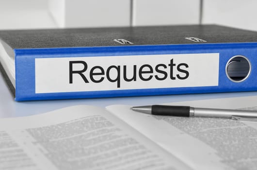 Folder with the label Requests