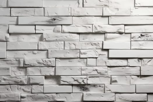 Red White Wall Background. Old Grungy Brick Wall Horizontal Texture. Brickwall Backdrop. Stonewall Wallpaper. Vintage Wall With Peeled Plaster. Retro Grunge Wall. Brick Wall With White Uneven Stucco