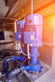Boiler station and boiler room. Engine room, technical equipment