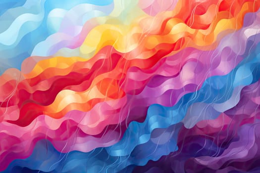 Pride month colorful background represent love, equality and diversity. LGBTQ background