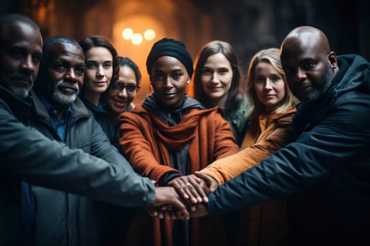 Group of People Team Diversity Smiling Concept