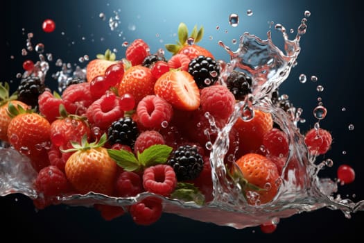 Fresh fruits assorted fruits colorful background. Vitamins natural nutrition concept.