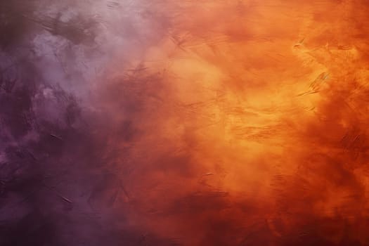 Dark orange brown purple abstract texture. Gradient. Cherry gold vintage elegant background