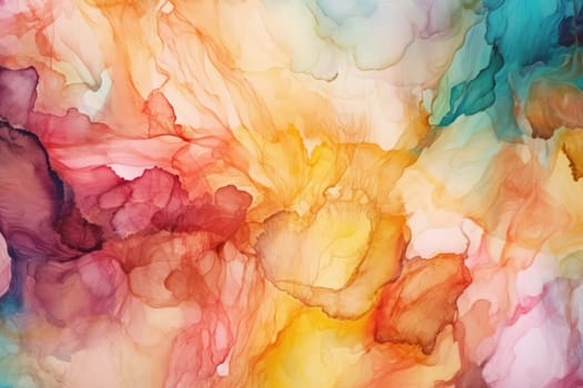 Stunning oil painting with vibrant brushstrokes and texture, capturing the essence of the beauty of color. AI Generative museum art.