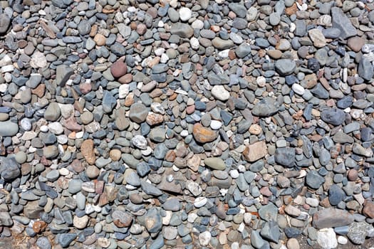 Sea stones background. Natural stone texture, rock wallpaper, background wall