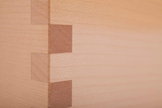 Gezapfte Holzeckverbindung
