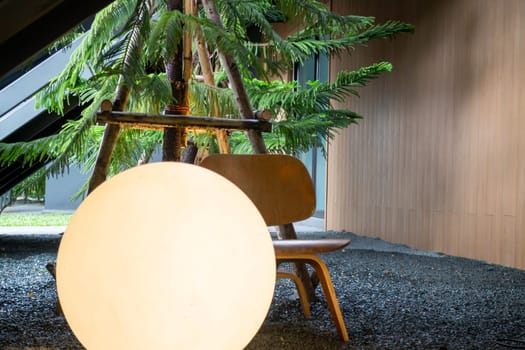 A bright glowing matte white burning round light bulb, stock photo