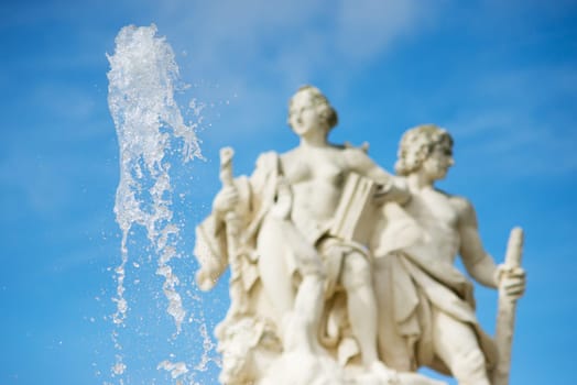 fountain in the park