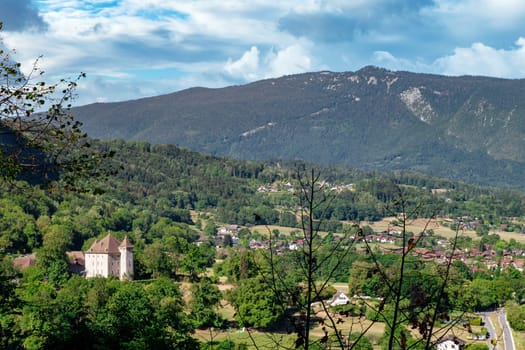 a view of semnoz mountain, Annecy, France