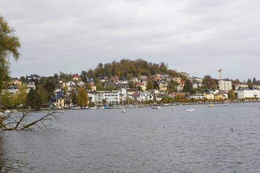Lake Traunsee and Gmunden, Upper Austria, Austria