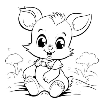 Kitten Coloring Pages for Kids and Toddlers
